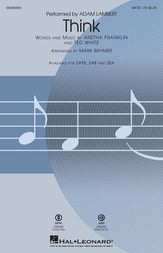 Think SATB choral sheet music cover